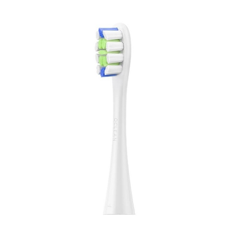 DANTŲ ŠEPETELIO ANTGALIAI Oclean Plague Control Brush Head W06 White 6 vnt-Dantų šepetėlių antgaliai-Dantų šepetėliai ir priedai