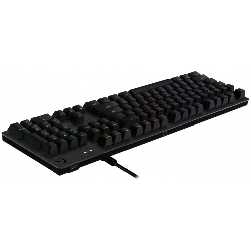 KLAVIATŪRA LOGITECH G512 Carbon RGB Blue (JAV)-Klaviatūros-Išmaniųjų (Smart TV) ir televizorių priedai-Logitech