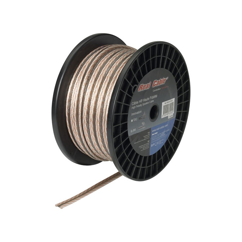 LAIDAS REAL CABLE HP KABELYS 1.50 ² OFC TDC AGT+CU Ritė/50 m skaidri-Televizoriai ir priedai-Buitinė technika ir buitinė elektro