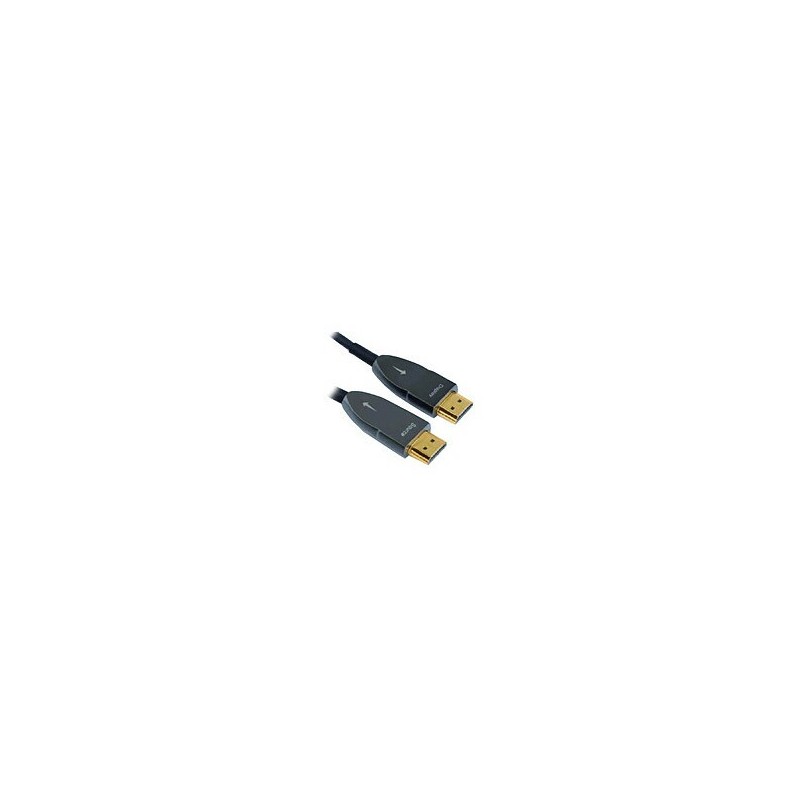 KABELIS REAL CABLE HDMI/HDMI Optique M/M 15 m - 4K@60 - HIGH S HD-OPTIC/15M-Kabeliai ir laidai-Televizoriai ir priedai-REAL CABL