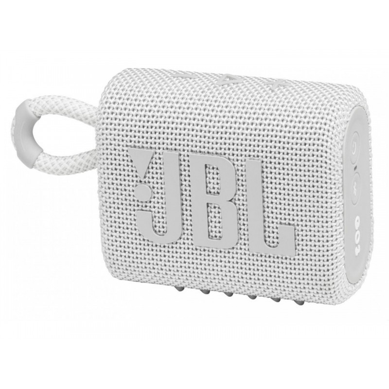 BEVIELĖ KOLONĖLĖ JBL GO3 WHITE JBLGO3WHT-Garso kolonėlės-Išoriniai kompiuterių aksesuarai-JBL