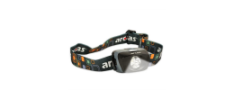 "Arcas priekinis žibintas ARC1 LED", 1 W, 30-70 lm, 3 šviesos funkcijos-Apšvietimo įranga-Priedai muzikos instrumentams-ARCAS