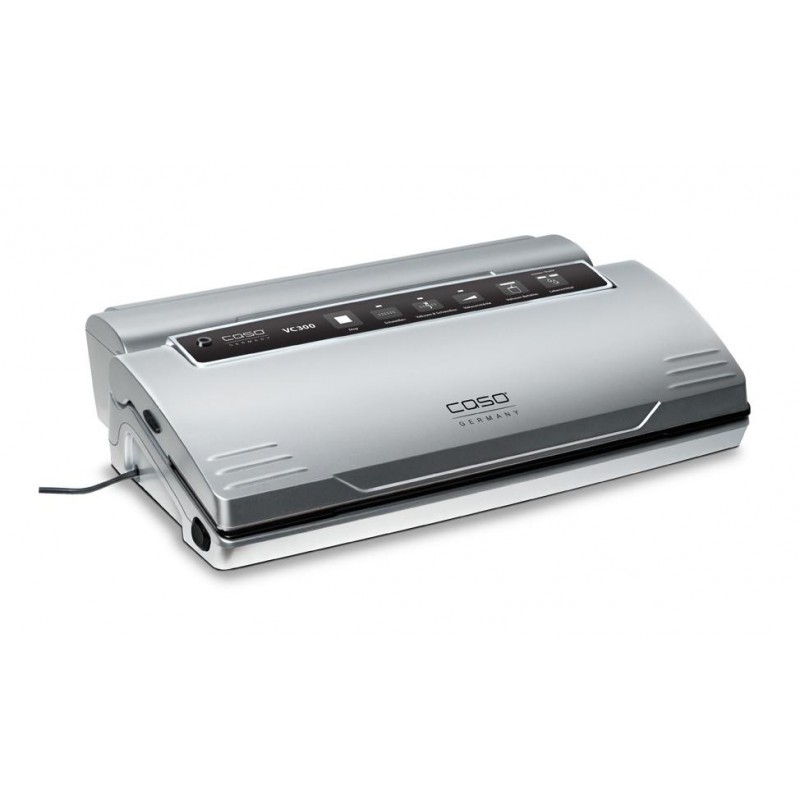Caso Baras Vakuumatorius VC 300 Pro Power 120 W, Temperatūros valdymas, Sidabrinė-Vakuumatoriai-Smulki virtuvės įranga-Caso