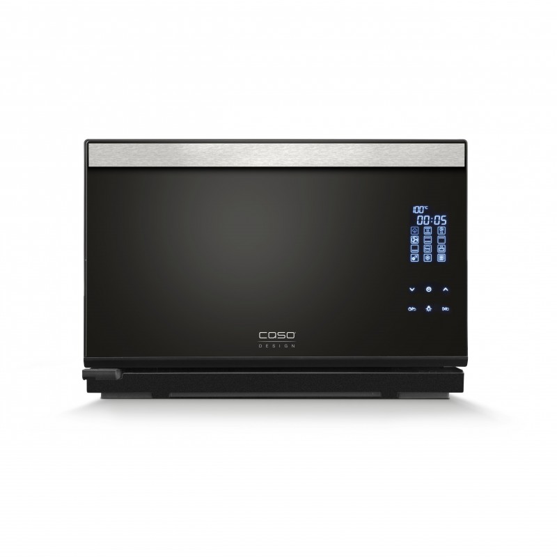 Caso Steam Chef garinė orkaitė 03066 25 L, elektrinė, juoda, 2100 W-Mini krosnelės, orkaitės-Buitinė technika ir buitinė elektro