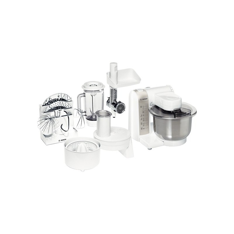 Virtuvinis kombainas Bosch MUM4880  baltas, 600 W