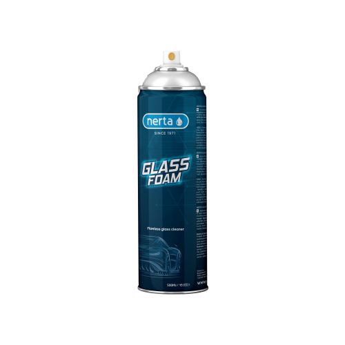 Putos automobilių stiklų valymui NERTA GlassFoam 500 ml
